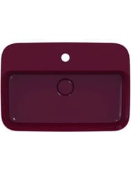 Умывальник IPALYSS Ideal Standard (550х380х145) отвер под смеситель, перелив, цв.pomegranate E2077V6