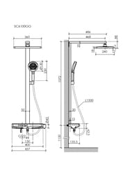 ������� ������� SANCOS Vos SC6100CH c �����������, �������, �������/������ ���, ����