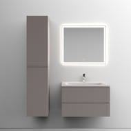 Тумба под раковину SANCOS Snob T (790х445х500) подвесная, два ящика, Doha Soft SNT80SM