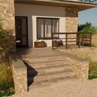 Клинкерная плитка EXAGRES BASE FOREST MOKA (220х850) коричневая (кв.м.)