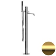 Смеситель для ванны Daniel Trilogy TG678DP, золото брашированное
