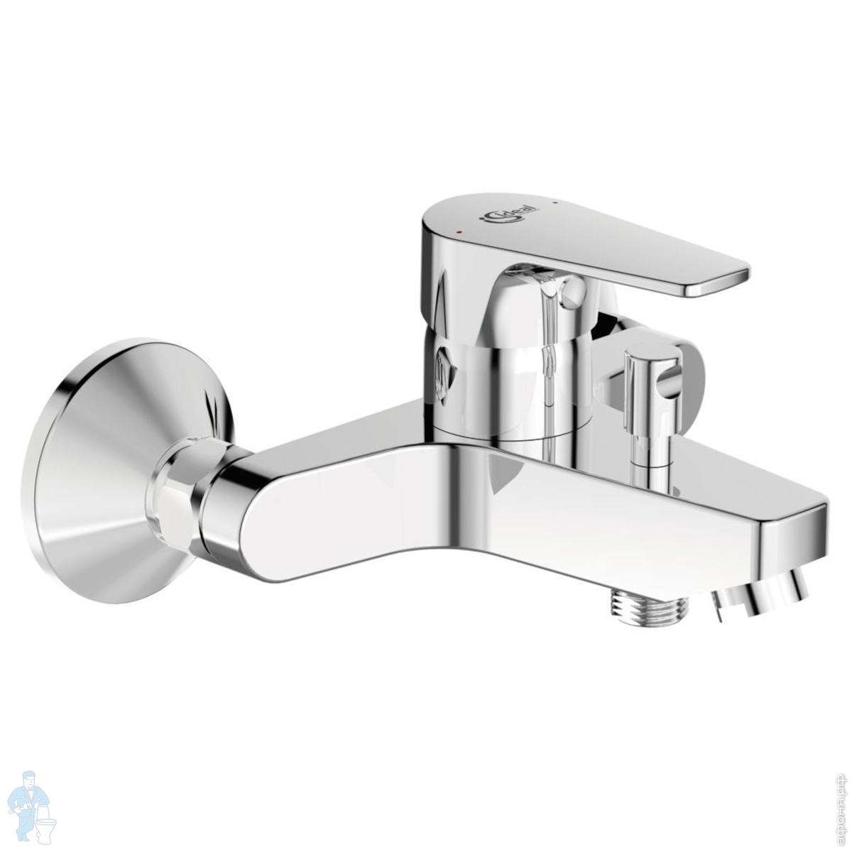 *Ideal Standard ESLA Смеситель для ванны/душа BC229AA настенный | Афоня.рф