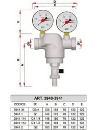 ������ FAR 1" � � ����������, 300���, Max: 95 �C, 25 ��� FA 3941 1