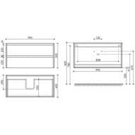 ����� ��� �������� SANCOS Libra (990x450x500) ���������, ��� �����, ��� ��������� LB100ECH