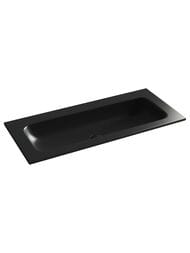 Раковина накладная Ceramicanova Grace 1010х457х137 прямоуг.,без отв. под смеситель,черный CN7013MBwx