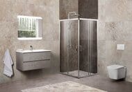 ������� ������ BelBagno Unique 750-900�750-900�1900 ������ �����/����.���� UNIQUE-A-2-75/90-P-Cr