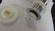 Уценка! Донный клапан Ceramica Nova Click-Clack, без перелива, керамическая крышка, белый CN2000