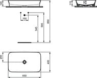 ���������� IPALYSS Ideal Standard (650�400�120) ���������, ��� ��������, ����� E188601