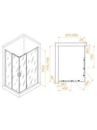 ������� ������ RGW Passage PA-246B (1200�900�1950) �������., ��. 6�� ����������/������ 030824692-14