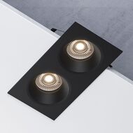 Встраиваемый светильник Elektrostandard Andi 15700/02 a071591, черный