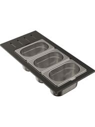 Контейнер Omoikiri DC-02-3-IN нержавеющая сталь 4999078