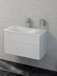 Тумба с раковиной Keuco Reflex 796х487х450 подвесная, белый 39603210100