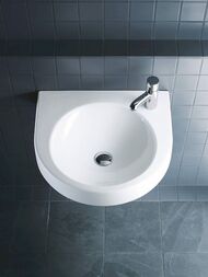 Умывальник DURAVIT ARCHITEC 575х520х150 намеченное отверстие под смеситель слева 0449580000