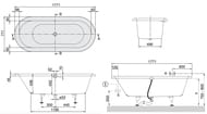 ����� ���������� Villeroy & Boch NEXUS DUO (1771�771�450) � �������, ����� UBQ180NEU7V-01