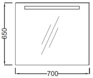 ������� Jacob Delafon PARALLEL EB1412 (700�30�650) �������, ���������, ������������ �����������