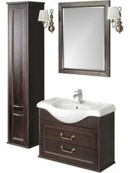 Шкаф-колонна Roca America Evolution W, 364x303x1767 дуб темный ZRU9302956