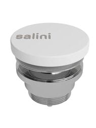 Донный клапан Salini D 602 S-Stone для раковины, фиксированный, матовый, белый 167301M
