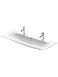 Умывальник Duravit Viu 1230х490 мебельный, антигрязевое покр., 2 отв. под смеситель 23441200241