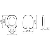 ������� Vitra Plural ������� ��������, �������������, ������ �������/���� 126-483-009