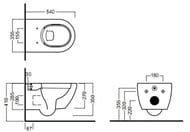 ������ ��������� Hatria Fusion Y1CC01 540�355�340 ������������, ����: �����
