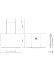 Подушка для ванны Decor Walther LOFT NKH нейлон, цвет: белый 0952155