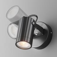 Настенный светильник Maytoni Scope (Скоуп) O025WL-01B, GU10х1 50Вт IP 65, черный — изображение 16