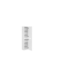 Шкаф-колонна AQUATON Оливия 1A254603OL010 1600х400х250 подвесной, универсальный, белый матовый