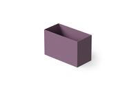 Ванна отдельностоящая Dea Design DD8702 1000 8 (1000х580х750), прямоуг, слив-перел, д/к, лавандовый