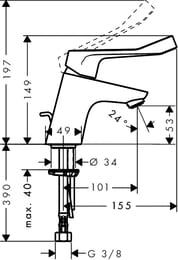 ��������� Hansgrohe Focus 31910 ��� ����������� � ����. �������, � ������ ��������, ������� ��������