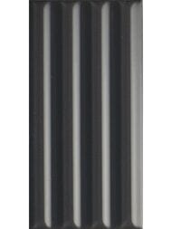 Плитка настенная 41zero42 WIGWAG Black (75х150) черная 4100324 (кв.м.) — миниатюра 1