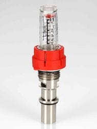 Клапан настроечный с расходомером VALTEC коллекторный, встраиваемый  VT.AC674.V.0