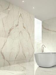 Керамогранитная плитка Atlas Concorde Marvel Shine Calacatta Prestigio Silk (600х600) A5TD (кв.м.) — изображение 4