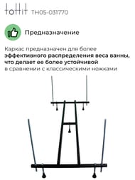 ������ ��������� ��� ��������� ���� toHit 1700x700/750 TH05-031770