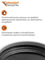 Муфта 50 Ostendorf двойная — изображение 3