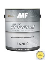Краска интерьерная MF Paints Absolute Flat 1670 латексная глубокоматовая (3,8л) MF 0841 (шт.)