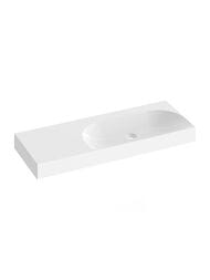 Умывальник RAVAK LITE 1200/600 L (800х600х100) без отв. под смесит., без перелива, белый XJXL1312000