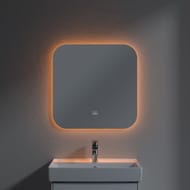 Зеркало Villeroy & Boch MORE TO SEE Lite (600х600х24) с пристенной подсветкой A4626000
