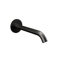 Излив настенный Remer X Style 91XCFP, 166 мм, черный брашированный хром