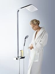Душевая система Hansgrohe Raindance Select E 360 Showerpipe с термостатом хром/белый 27112400 — изображение 4