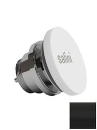 Донный клапан Salini D 604 для раковины, Click-Clack, S-Stone, черный матовый 166302MF