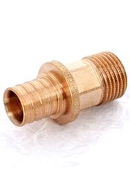 Соединитель REHAU RAUTITAN, 20х1/2"Н, бронза,  13660521001/ 14563141001 — миниатюра 2