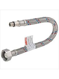 Подводка для смесителя VALTEC 1/2" х М10, 30см, штуцер 18мм, нерж.сталь VTf.003.IS.0418030