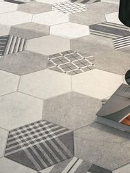 ��������������� ������ EQUIPE HEXATILE CEMENT Garden Grey (175�200) ����� (��.�.)