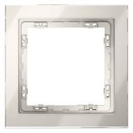 Рамка на 1 пост Voltum S70 VLS110103 (кашемир, стекло)