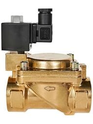 Клапан соленоидный STOUT 1.1/2", 220В, непрямого действия, нормально открытый SSV-0040-220040