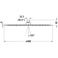 ������� ��� Duravit UV0660021010 1 �����, ������ 25,5 �/���., ������� 400 ��, ����