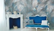 Обои Affresco Wallpaper part 1 (1х3) синие AB132-COL4 (кв.м.)