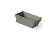 Ванна отдельностоящая Dea Design DD8605 1700 4 (1700х730х600), прямоуг, слив-перел, д/к, светло-серый