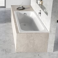 Ванна акриловая RAVAK CHROME SLIM 170x75 с ножками и сифоном — миниатюра 2