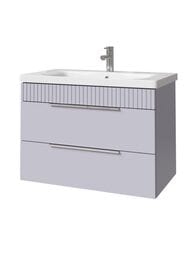 Тумба под раковину Caprigo MONBAR 80 (772х446х550) подвесной, 2 ящика, цвет Стилл 36312-SF028